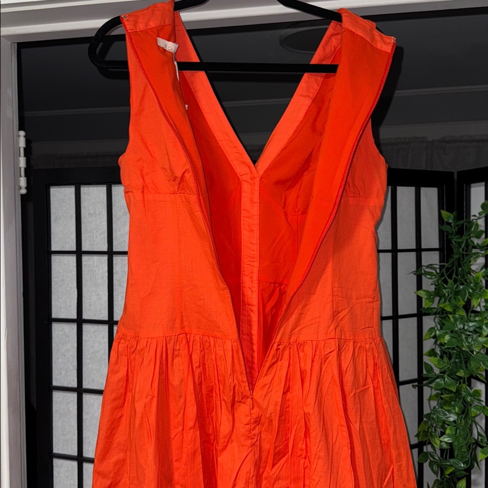 Anthropologie size 2 Hutch Indy Sleeveless V-Neck Button-Front Midi Dress - Picture 8 of 8